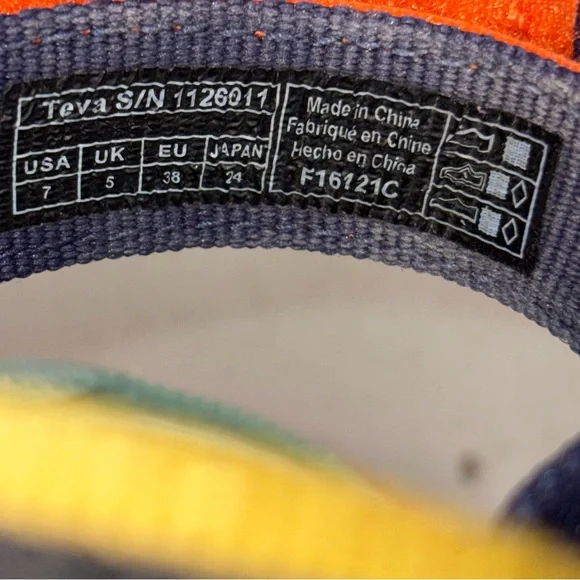 Teva X Cotopaxi Original Universal Limited Edition Sandal Shoes size 7 - Picture 13 of 14